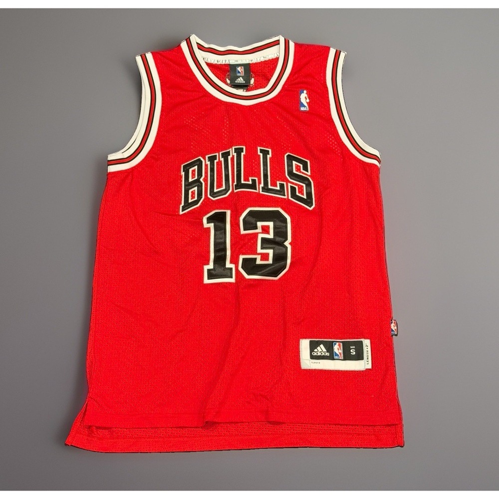 Adidas Chicago Bulls Joakim Noah #13 Swingman Jersey Red Men's Small Length‎ +2